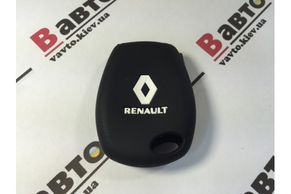 Чехол силиконовый ключа для Renault Clio, Master, Megane, Modus, Espace, Kangoo, Scenic, Laguna, Twingo (на 3 кнопки)